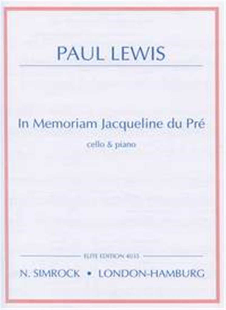 In Memoriam Jacqueline du Pré